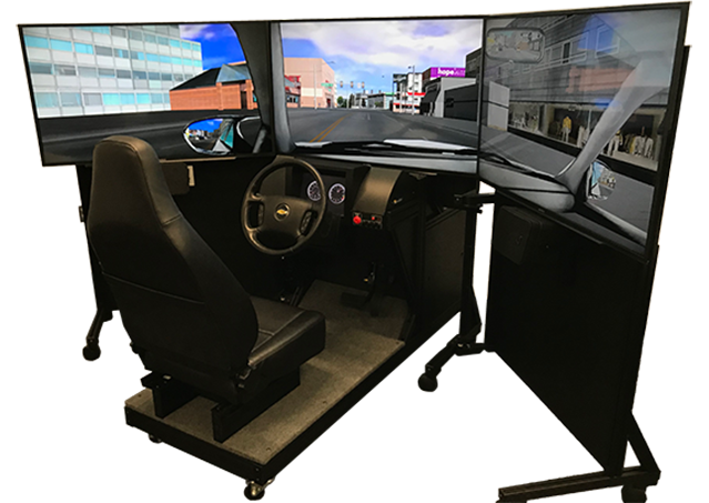 Virtual Driving Lab Car & Small Truck Simulator – Charley's Taxi, driving  simulator 